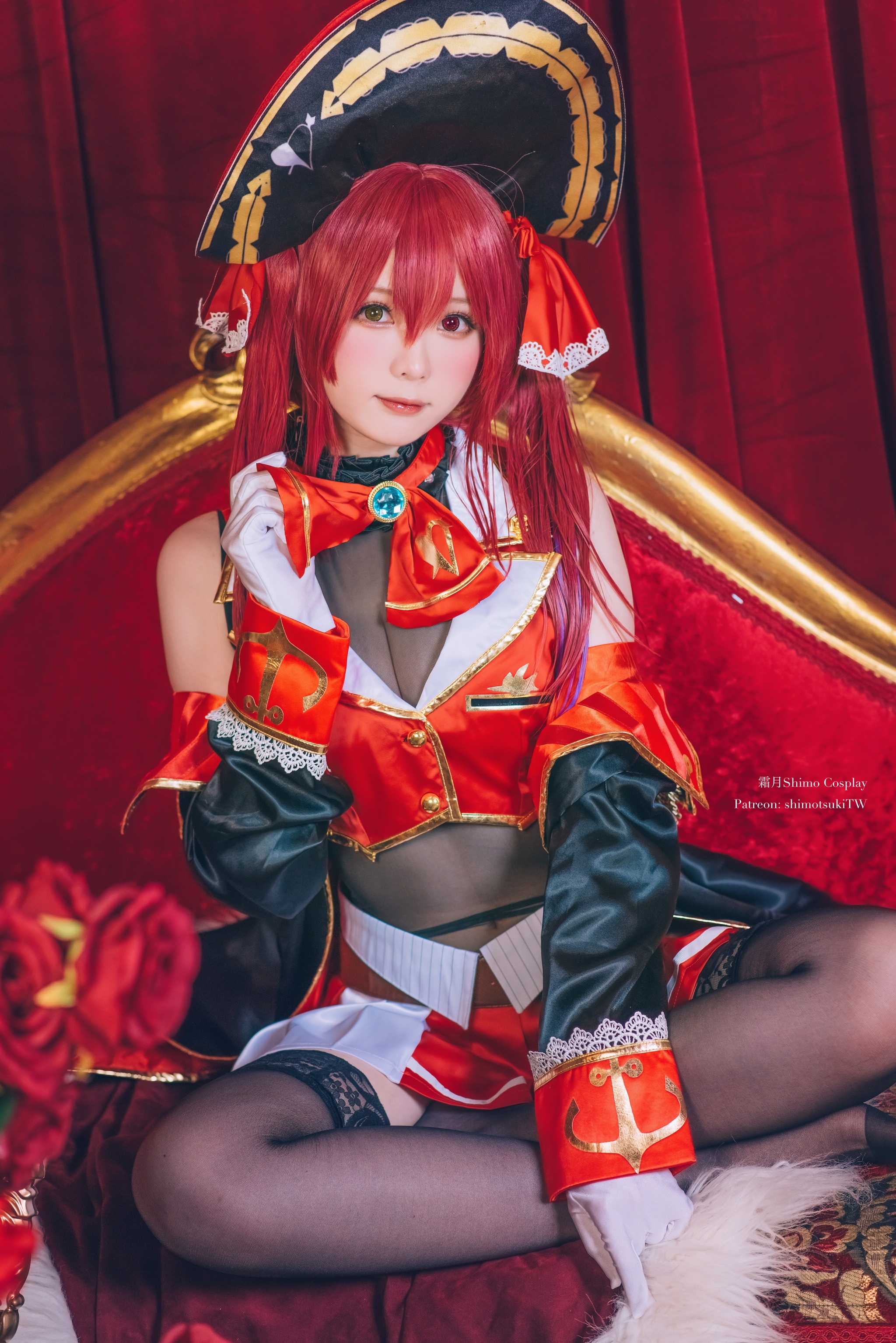 图片[1]-霜月shimo – NO.086 Houshou Marine[18P]-XikXak